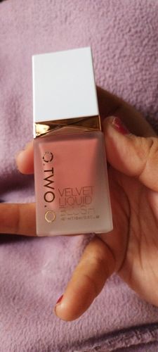 Customer photo review of O.TWO.O Liquid Blush