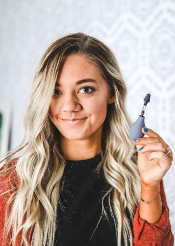 Customer photo review of Zōk- Naturally Reduce Pressure and Tension Inside the Head