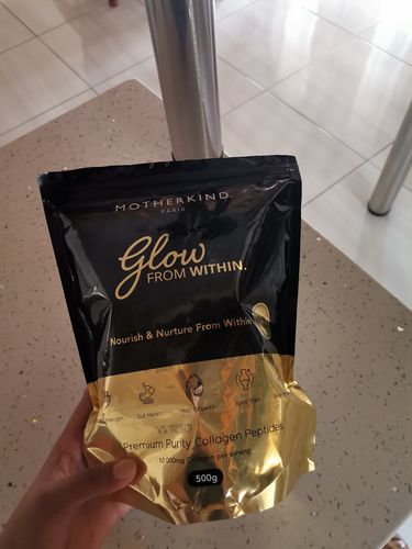 Customer photo review of Glow From Within Collagen 500g  - LIMITED EDITION