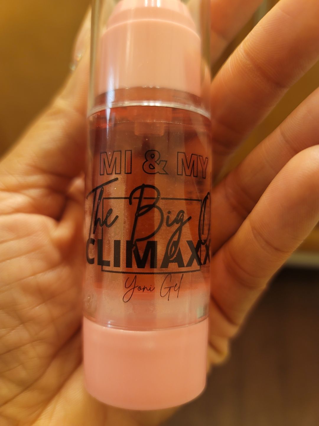 Customer photo review of The Big O CLIMAXX yoni gel