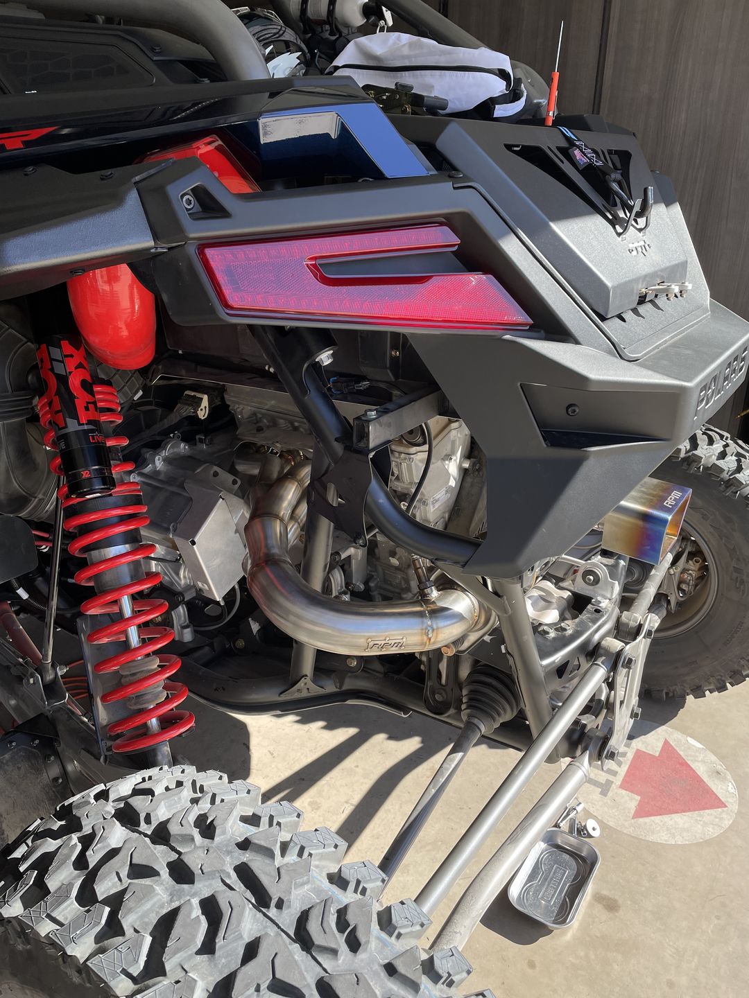Customer photo review of RPM Pro R "Big Core HeadPipe" Header Pipe