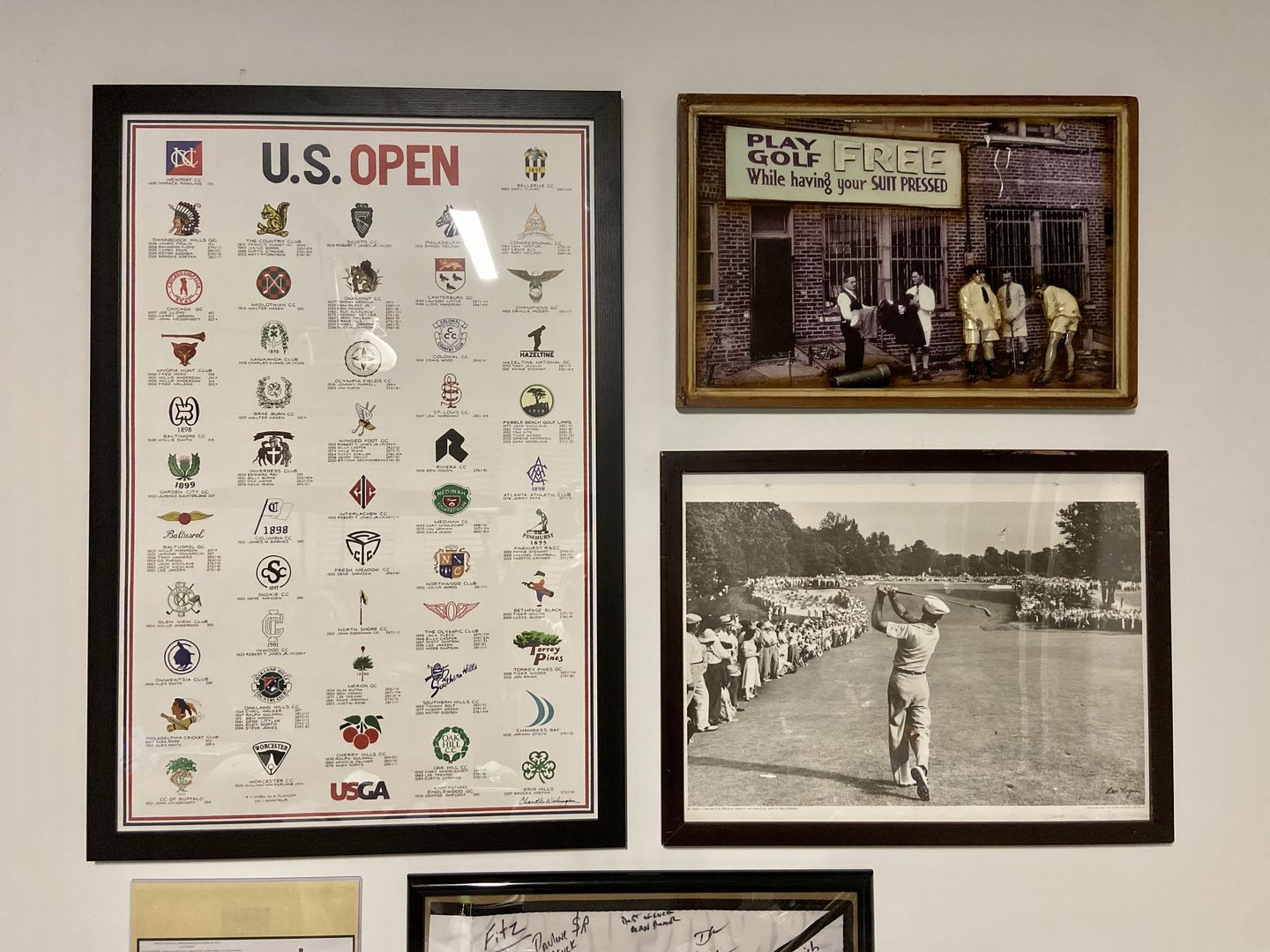Customer photo review of The History of the U.S. Open