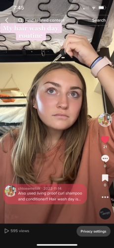 Customer photo review of Pre-Wash Scalp Oil by TR