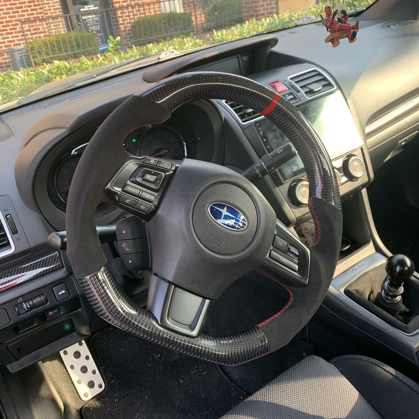 Customer photo review of 2015-21 Carbon D-Shape Steering Wheel