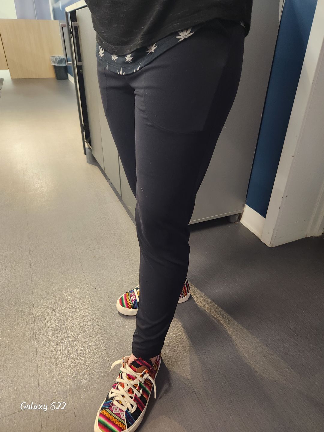 Customer photo review of Work Hard Play Hard Trousers - Black | MT LUXE