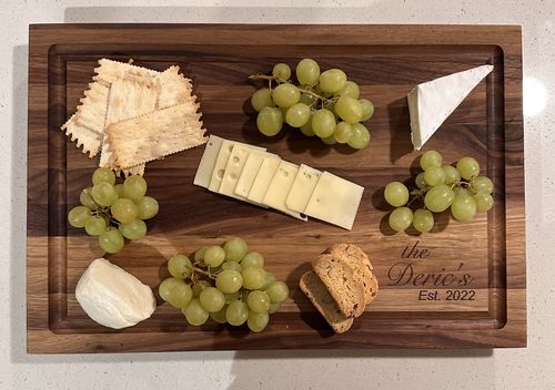 Customer photo review of Walnut Cutting Boards