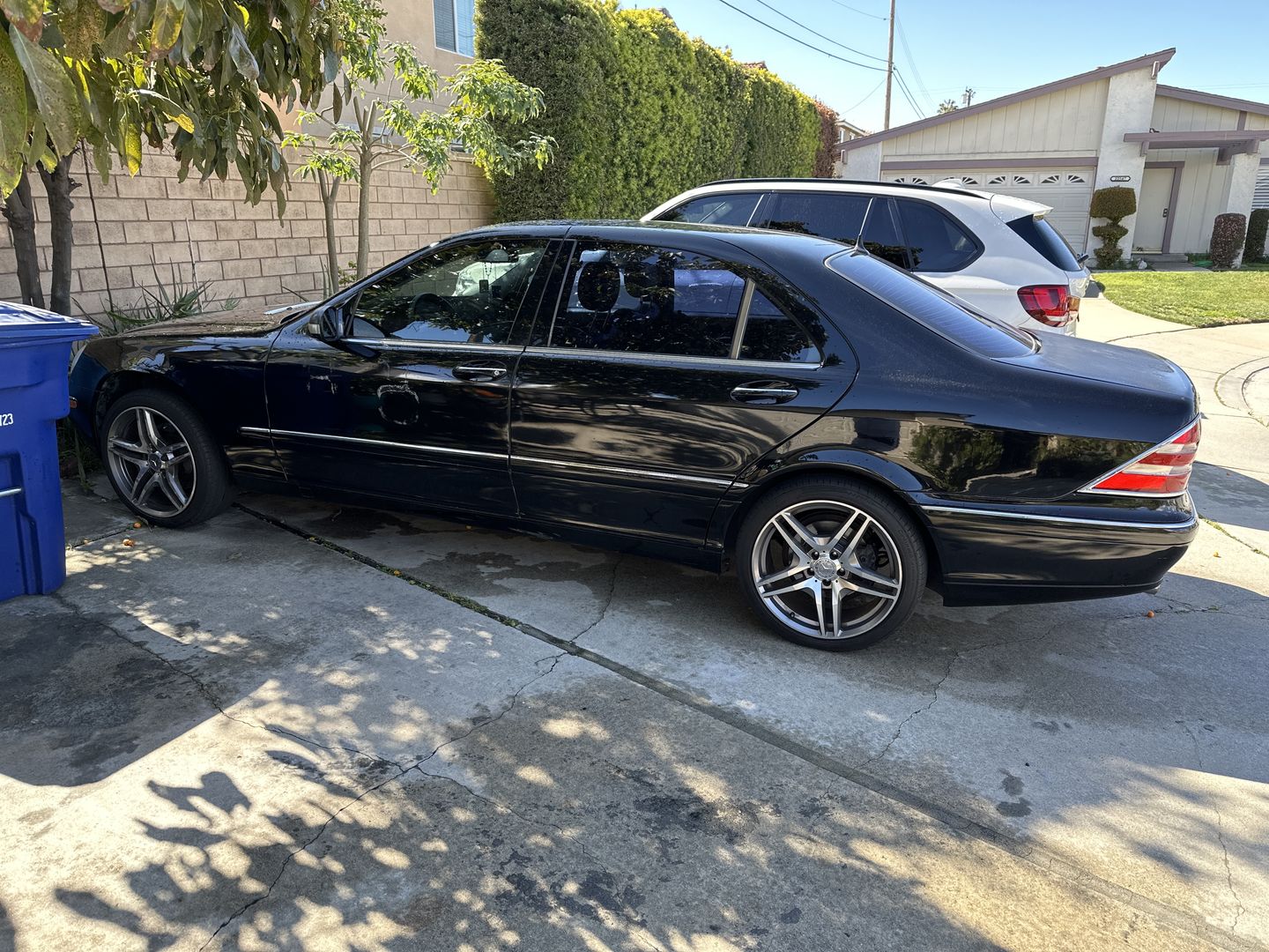 Customer photo review of 2000-2006 Mercedes-Benz S500 RWD 4-Wheel Air Or Hydraulic Suspension Conversion Kit With Light Fix and Camber Bolt Kit (MS14FMCK)