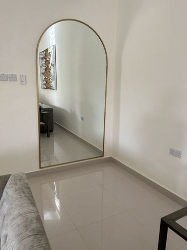 Customer photo review of Gold Arch Full Length Mirror (7 Sizes)