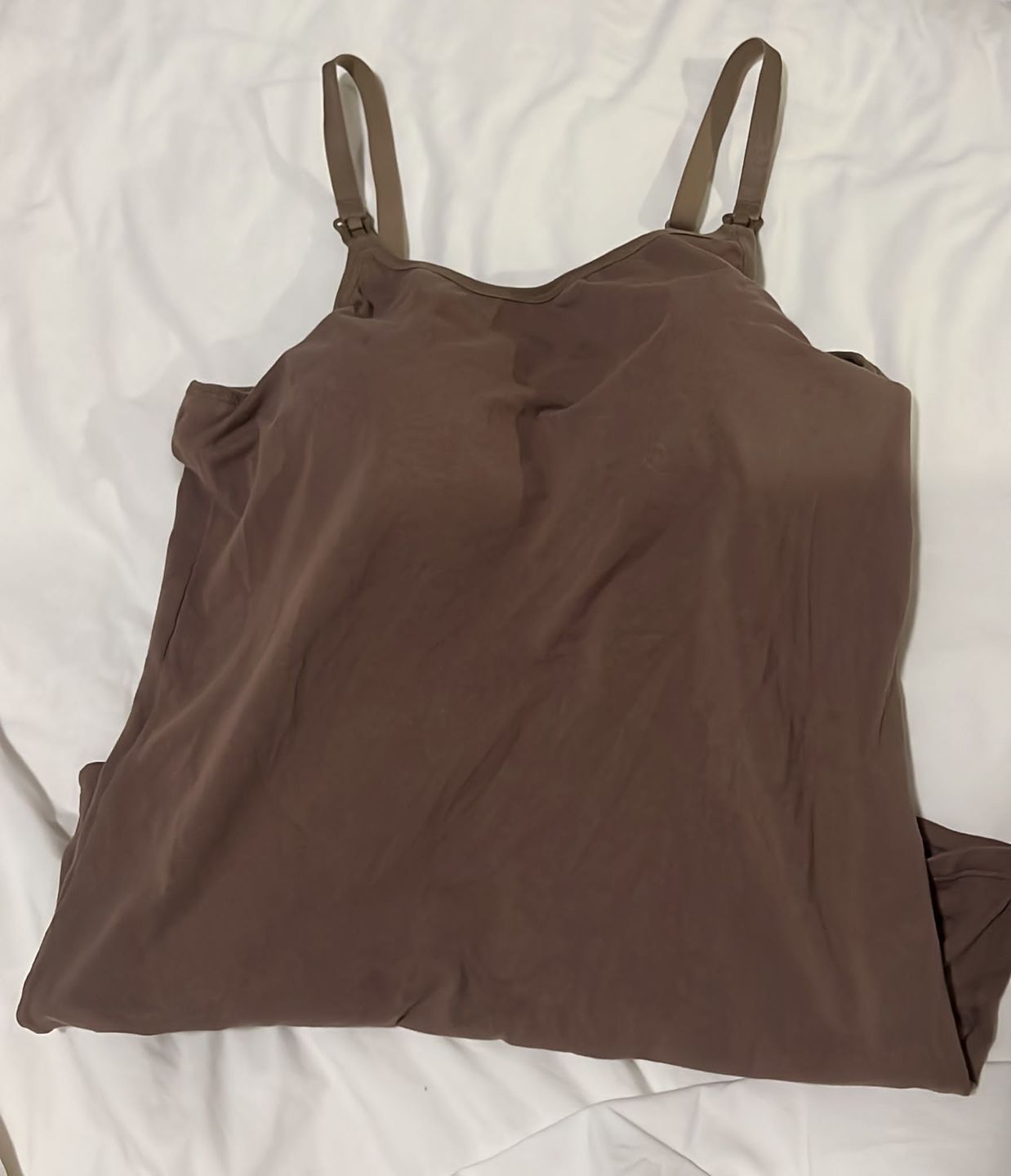 Customer photo review of Ellie Cruz Nursing Cami