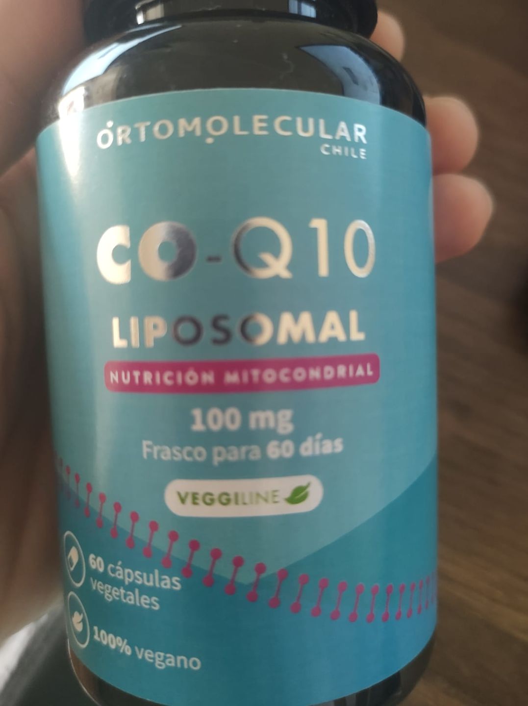 Customer photo review of Coenzima Q10 liposomal-60 cáps