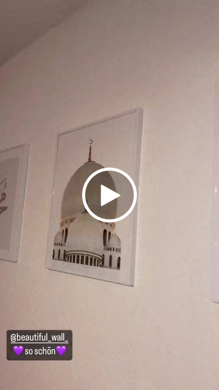 Customer video review of Allah swt. & Muhammed sav. - Sheikh Zayed Mosque - Set