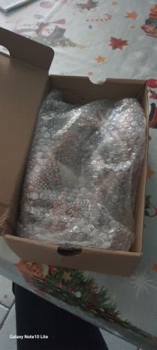 Customer photo review of Chaussures de danse latine en strass - Bellissima