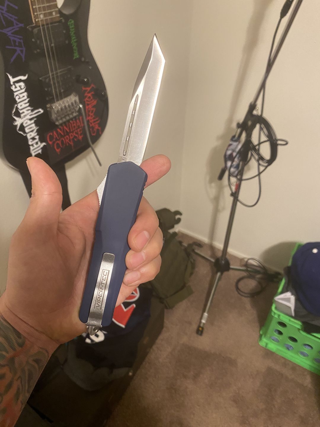 Customer photo review of Blue Ghost D/A OTF (Multiple Blade Styles Available)