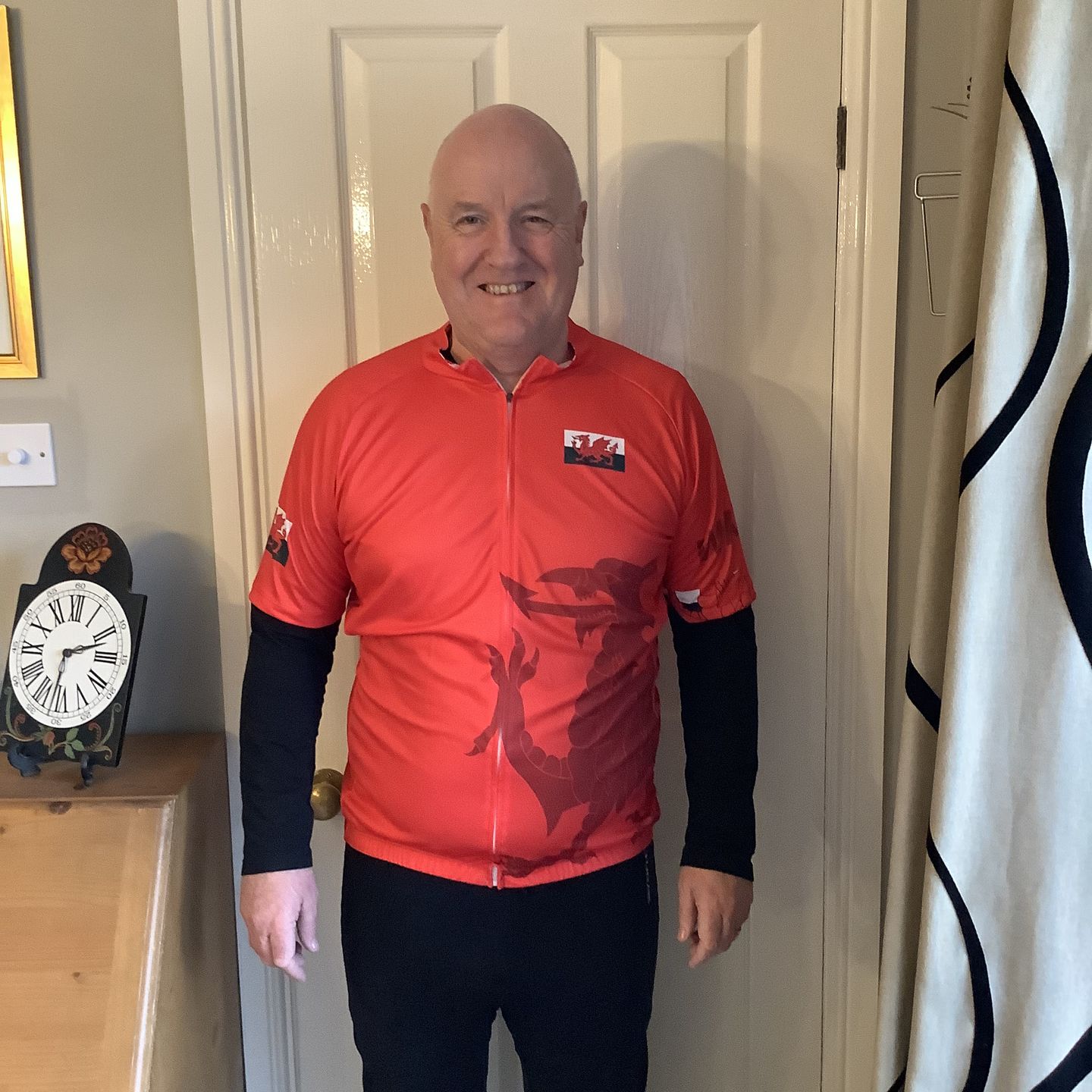 Customer photo review of Wales Cycling Jersey