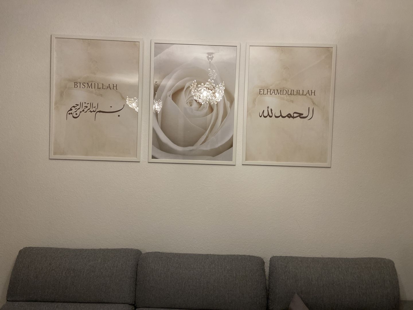 Customer photo review of Bismillah und Elhamdulillah - Rose - Set