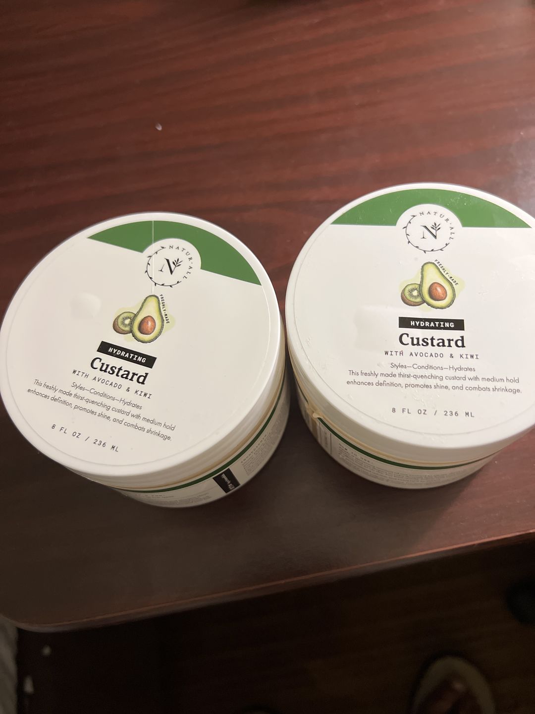 Customer photo review of Hydrating Custard