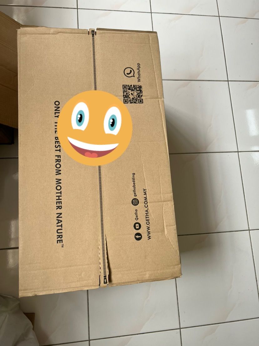 Customer photo review of Latex Floor Cushion