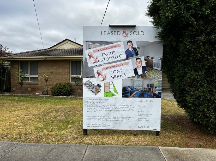 Customer photo review of ANOTHER LEASED Sticker (Rectangle) - Leased & Sold - Emma
