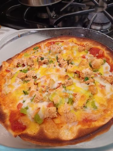 Customer photo review of Halal Chicken Taco & Pizza Meat