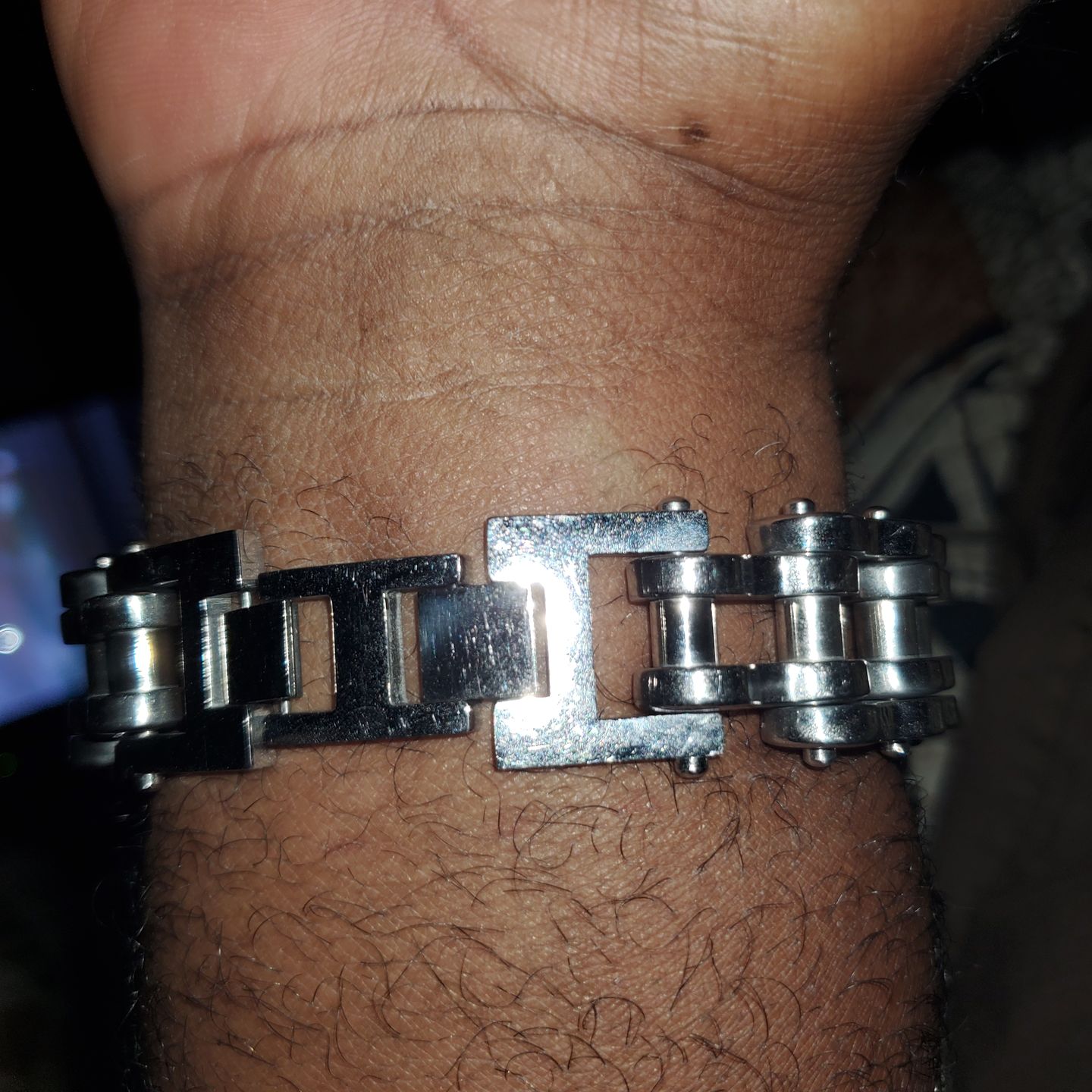 Customer photo review of Cycolinks Chain Link Extension Clasp