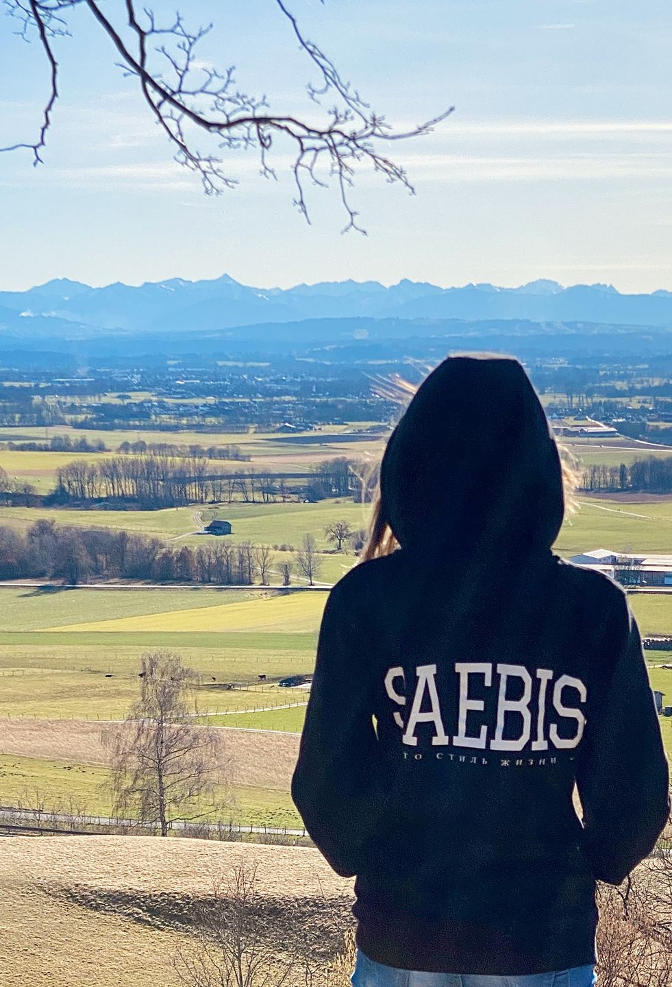 Customer photo review of Lifestyle Damen Oversized Zip Hoodie mit Reißverschluss asphaltgrau by SAEBIS®