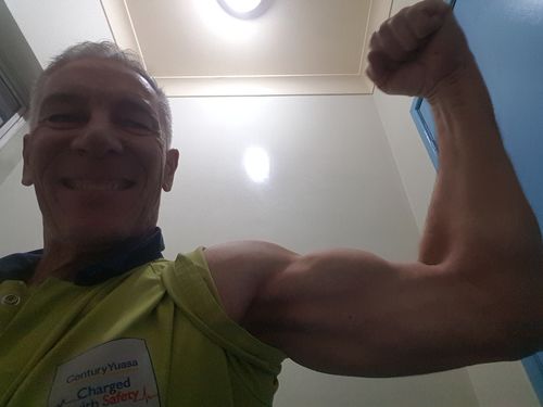 Customer photo review of Power of the Gods - High Stim Pre Workout Capsule