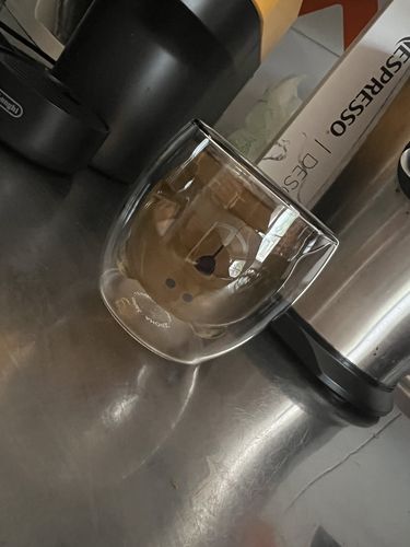 Customer photo review of Kawaii Glasses Bear (grey)