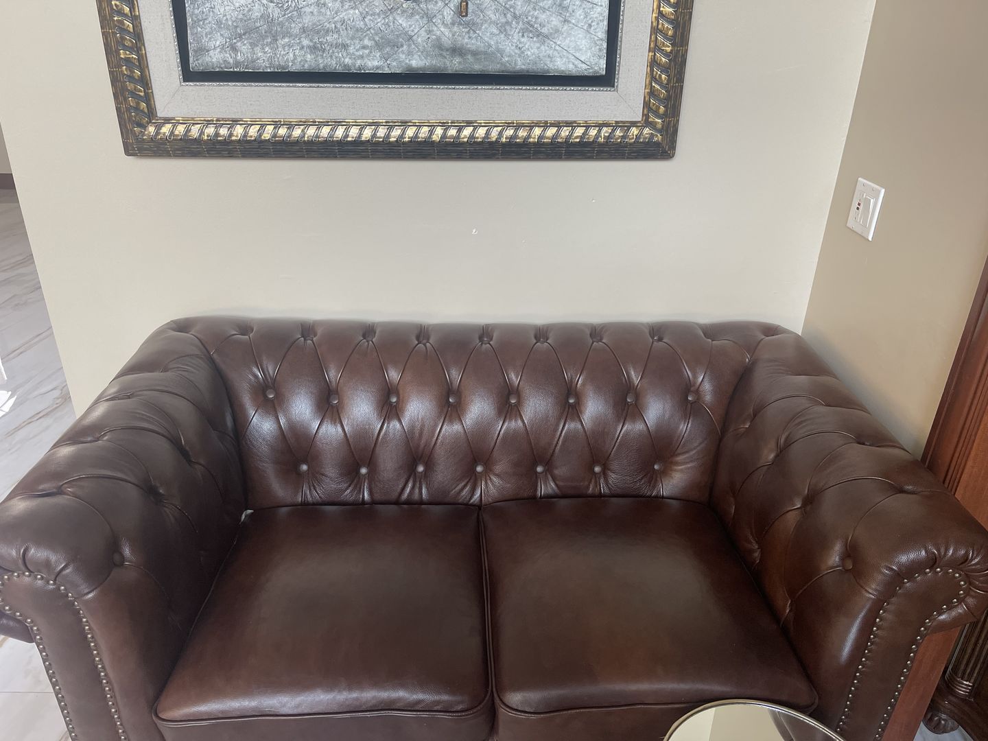 Customer photo review of Clyde’s Leather Recoloring Balm