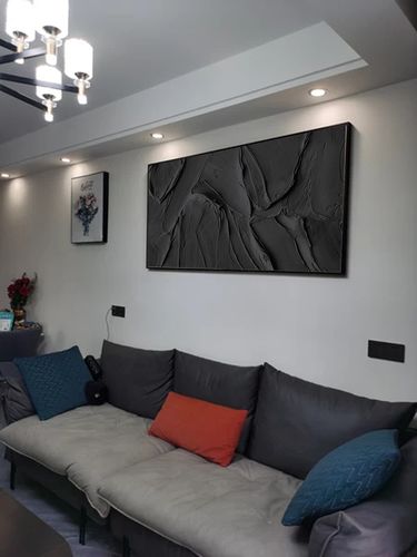 Customer review photo for Plaster Art Texture Painting #SG043
