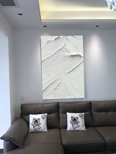 Customer review photo for Plaster Art Texture Painting #SG041