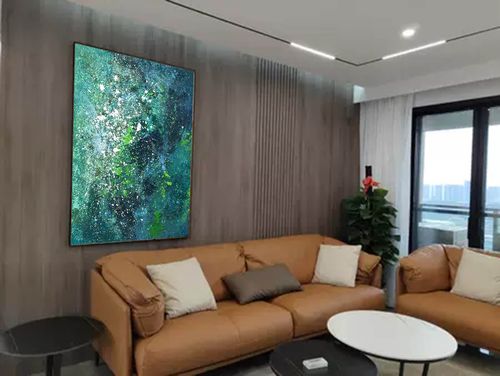 Customer review photo for Plaster Art Texture Painting #SG007