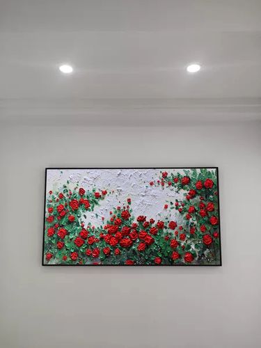 Customer review photo for Plaster Art Texture Painting #SG046