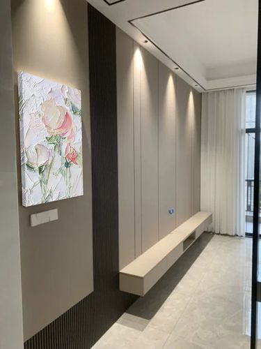 Customer review photo for Plaster Art Texture Painting #SG048