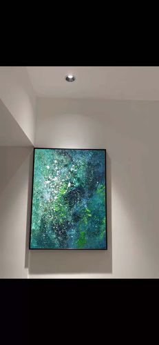 Customer review photo for Plaster Art Texture Painting #SG007