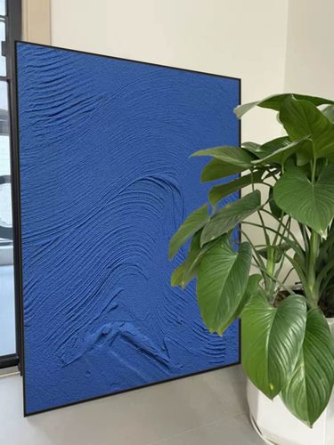 Customer review photo for Plaster Art Texture Painting #SG013