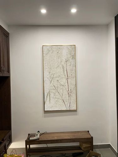 Customer review photo for Plaster Art Texture Painting #SG276