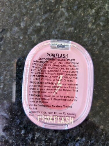 Customer photo review of PINKFLASH CHIK IN CHEEK