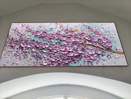 Customer review photo for Plaster Art Texture Painting #SG052