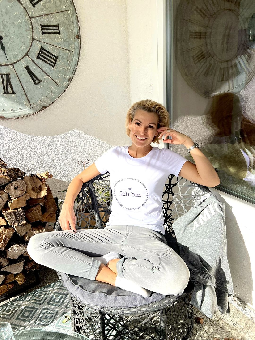 Customer photo review of Ich bin 100% Bio T-Shirt