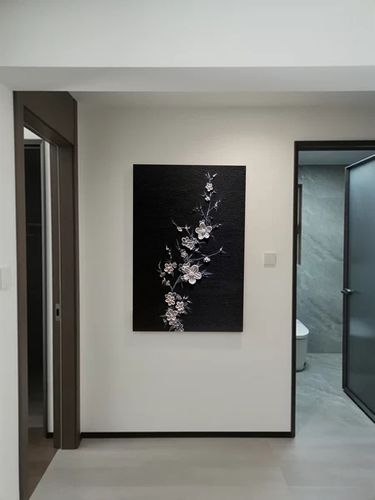 Customer review photo for Plaster Art Texture Painting #SG053