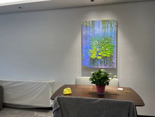Customer review photo for Plaster Art Texture Painting #SG038