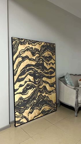 Customer review photo for Plaster Art Texture Painting #SG010