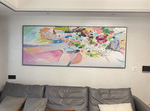 Customer review photo for Plaster Art Texture Painting #SG050