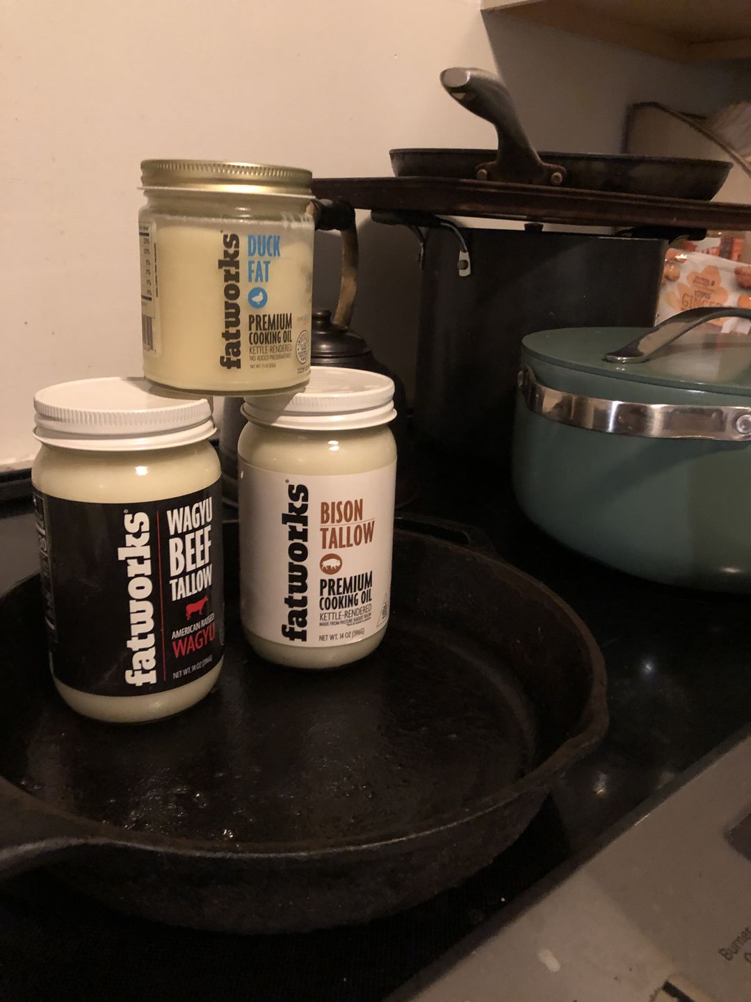 Customer photo review of American Wagyu Tallow 14 oz