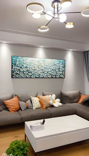 Customer review photo for Plaster Art Texture Painting #SG051