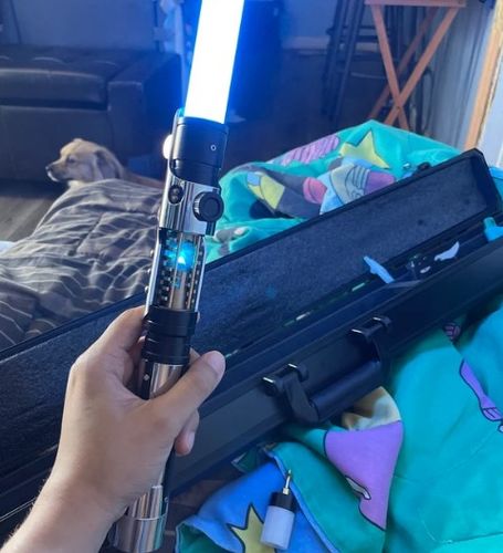 Customer photo review of Starkiller Lightsaber