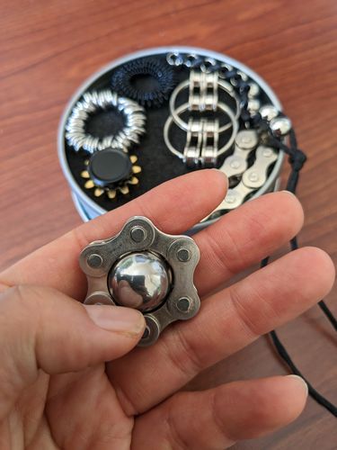 Customer photo review of THE WORKS Fidget Kit with New Upgraded Features