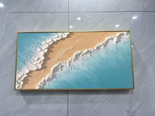 Customer review photo for Plaster Art Texture Painting #SG024
