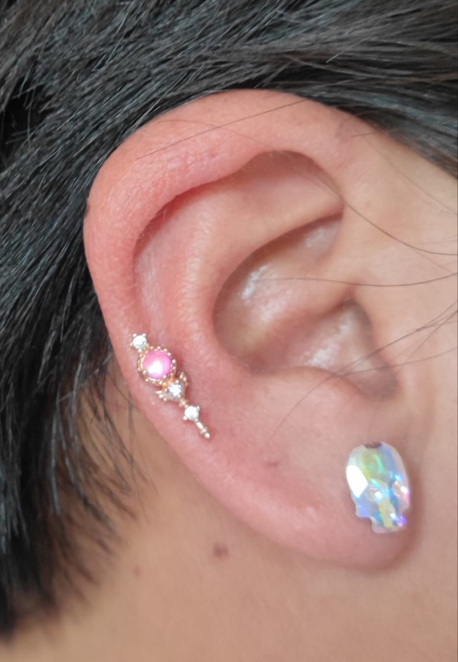 Customer photo review of Piercing Varita Sailor Moon