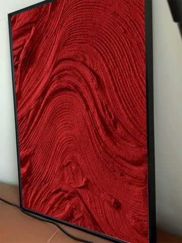Customer review photo for Plaster Art Texture Painting #SG006